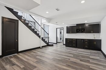 Open concept kitchen